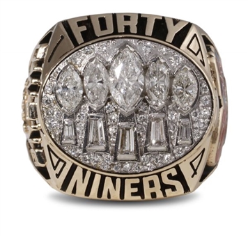 San Francisco 49ers Super Bowl XXIX Ring Presented to Former 49er Player RC Owens 